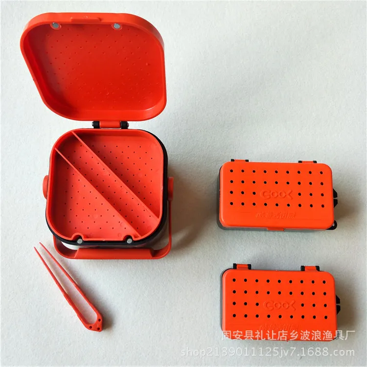 

Earthworm Box Multi-functional Bloodworm Box Breathable Live Bait Box Fishing Gear Supplies