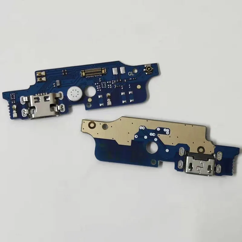 10 шт./лот разъем USB зарядный порт док-станция гибкий кабель для Motorola Moto E6 Plus запасные части