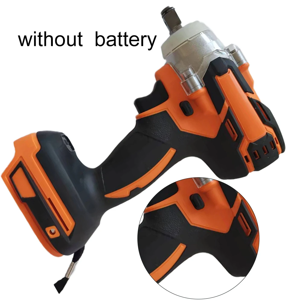 Бесщеточный ударный гайковерт для аккумулятора Makita 520Nm 18V 1/2 Беспроводные аксессуары
