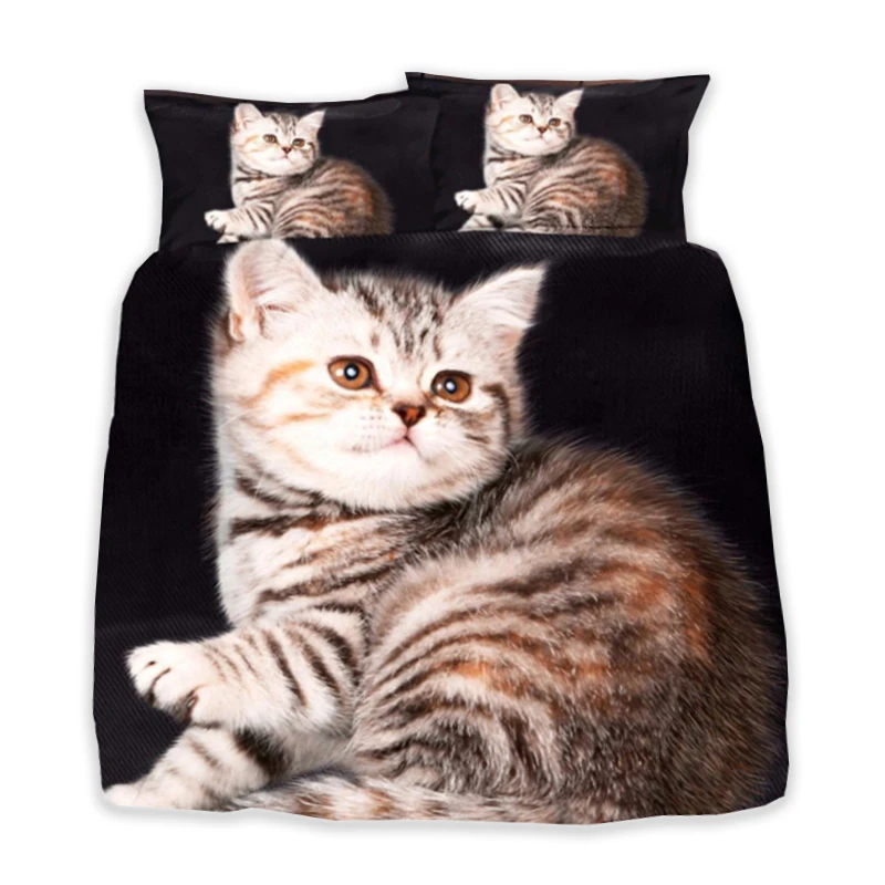 

Animal lazy Cat Duvet Cover Set Bedding Set Home Bedding Set Twin Full Queen King Size Comforter Set Bed Set Dropshipping