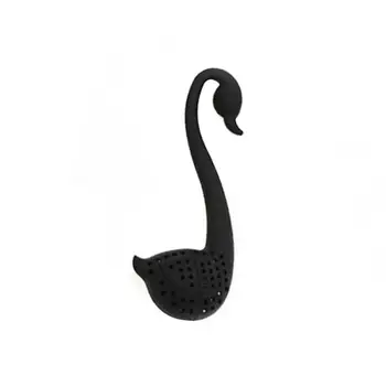 

Creative Swan Tea Infuser Environmentally Friendly Plastic Elegant Swan Shape Tea Infuser Tea Strainer Loose Swan Diffuser 2020