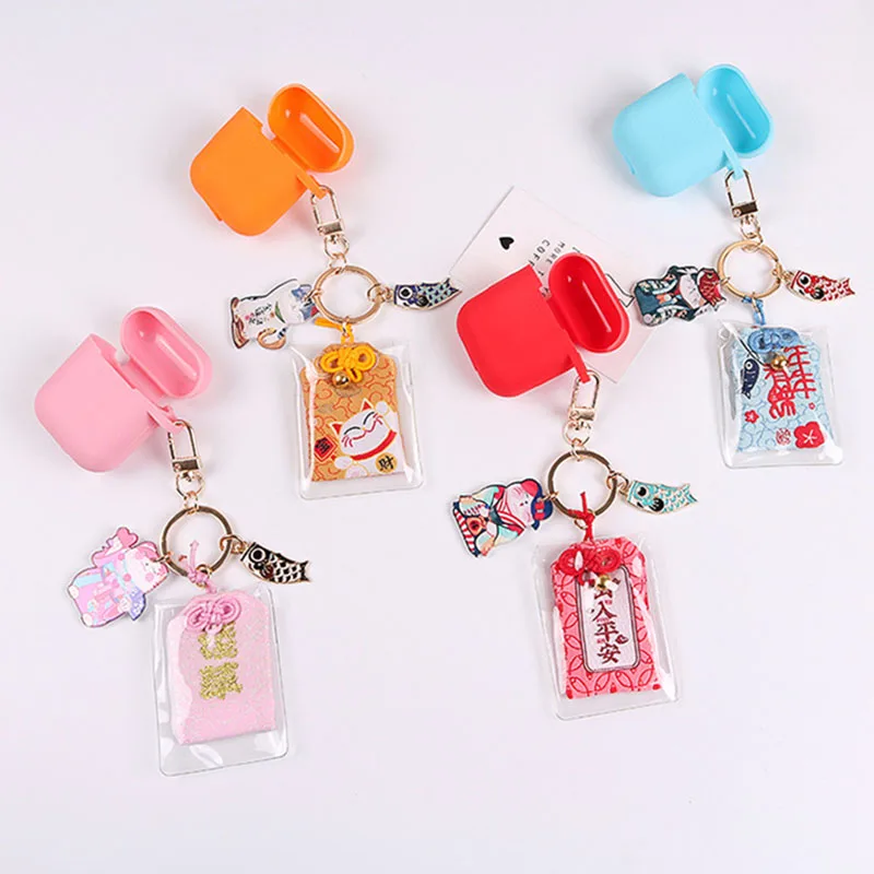 2019 модные креативные японские брелки Lucky Cat Koi автомобильный брелок сумка для