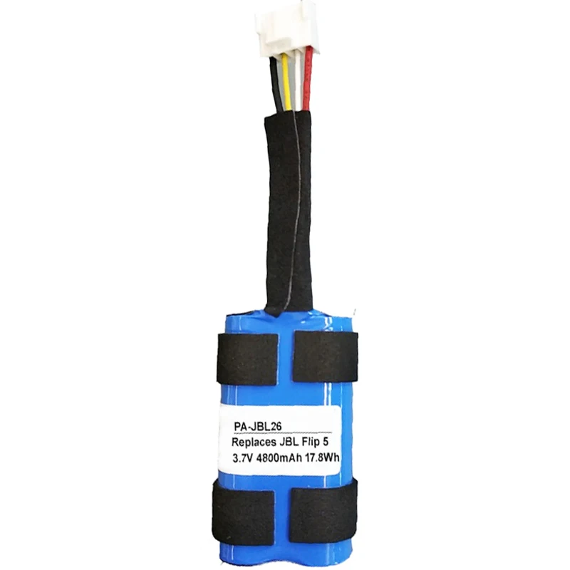 New 4800mAh Replacement Battery For JBL FLIP 5 4-Wire Plug Speaker Accumulator