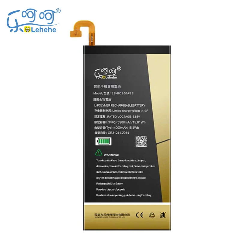 LEHEHE EB-BC900ABE батарея для Samsung Galaxy C9 Pro SM-C9000 C9008 C900F C900Y смартфон аккумулятор 4000 мАч с