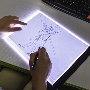 

LED Diamond Painting Light Pad Board Diamond Painting Accessories Tool Kits A4 A5 Drawing Graphic Tablet Box