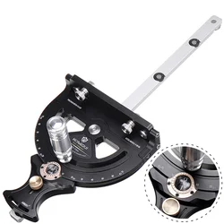 Precision Miter Gauge Assembly Angle Ruler with Quick 0° 22.5° 45° 67.5° Setting Table Saw Crosscut Jig Woodworking Tool