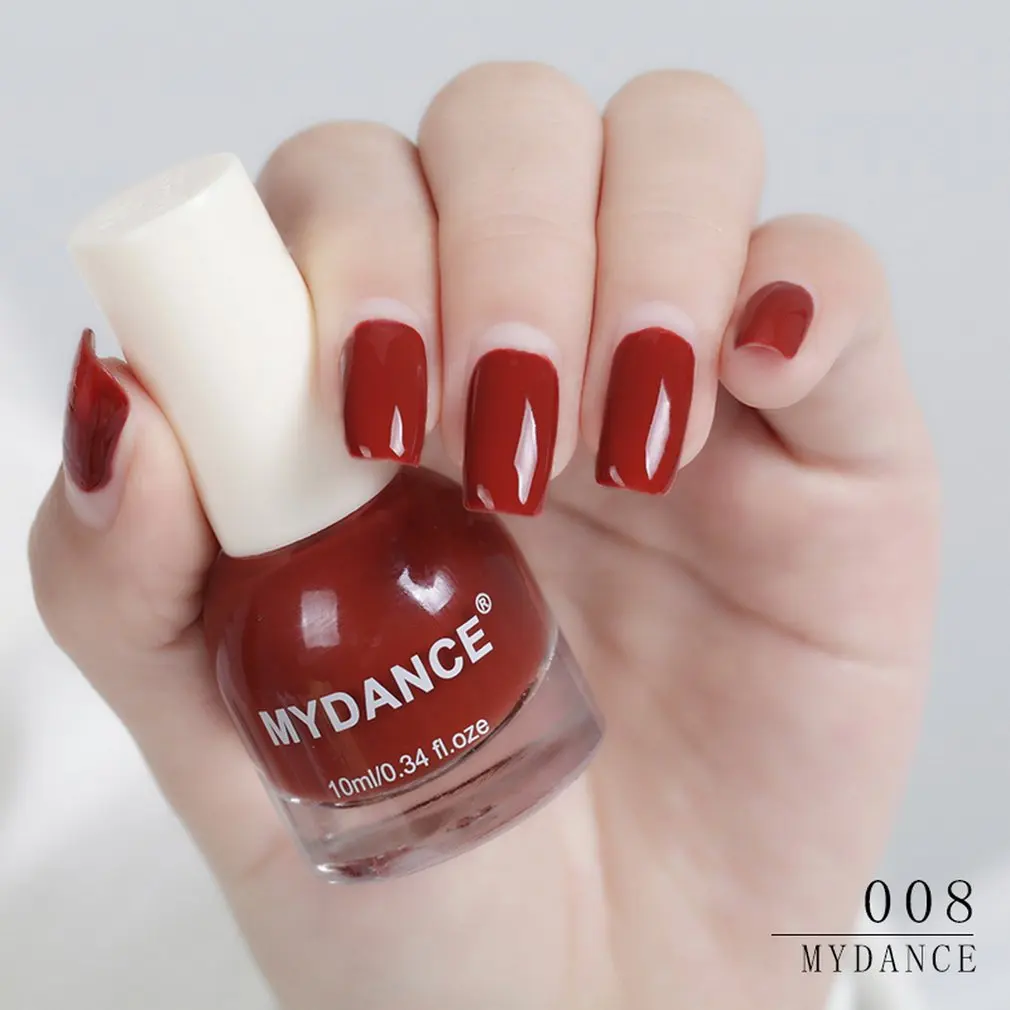 

10ml Girl's Long Lasting Peel Off Nail Polish Decor Varnish Nail Polish