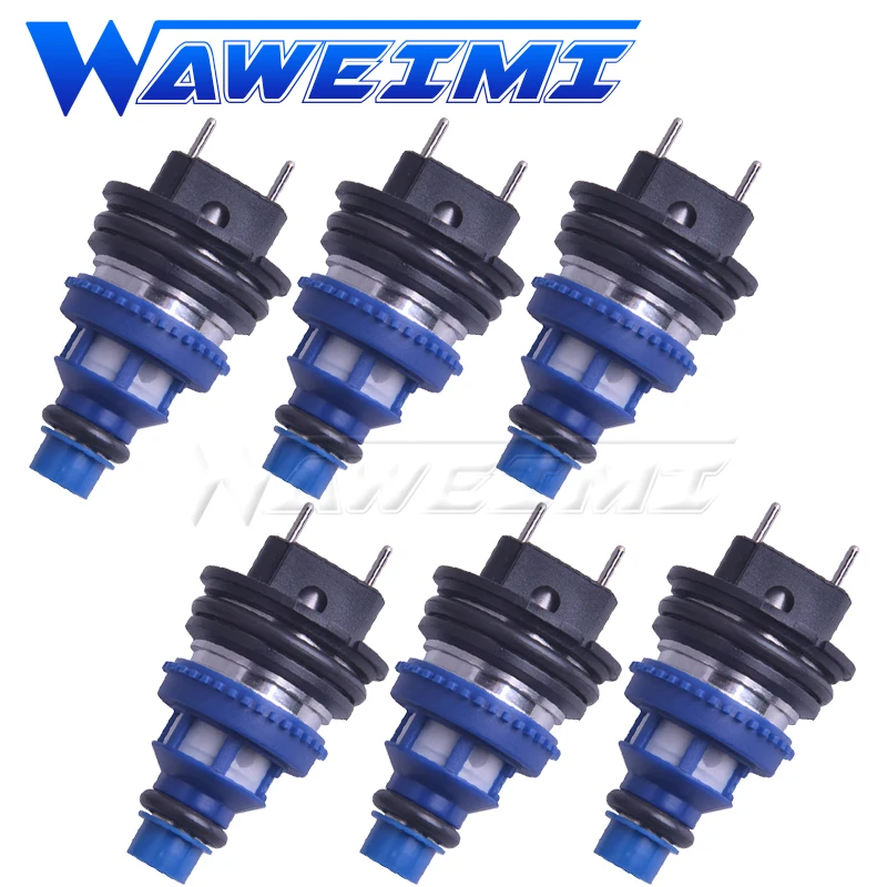 

WAWEIMI 6PCS OE 0280150661 Fuel Injector For L3 Engine Only 1997 Geo Metro Base Sedan 4-Door High Preformance