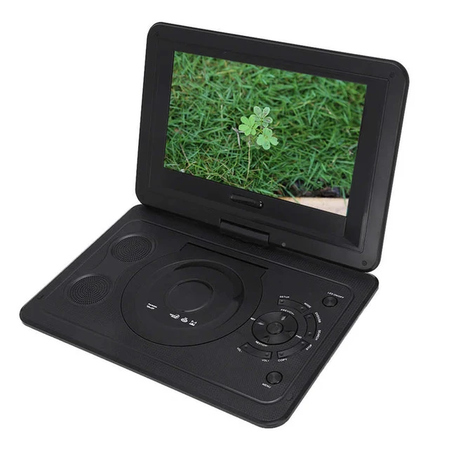 Reproductor de DVD portátil para coche, dispositivo con pantalla LCD de  10,1 pulgadas, resolución de