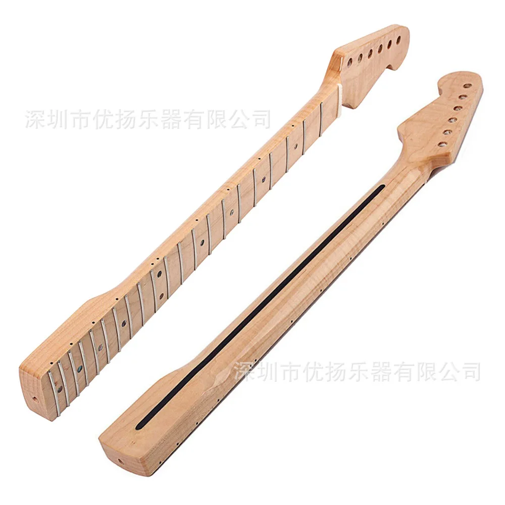 

Bass Guitar 21Frets Maple Guitar Neck Rosewood for Fender ST Replacement Guitar Accessories Parts