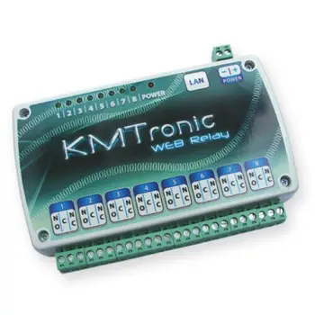 

KMTronic LAN Ethernet IP 8 channels WEB Relay board BOX