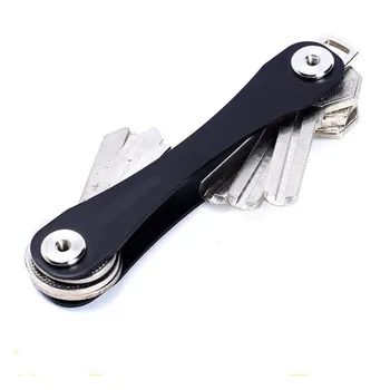 

Keychain Aluminum Key Plip Metal Key Storage Portable Compact Key Holder And Keychain Organizer Folder Keys Wallet Pocket Tool