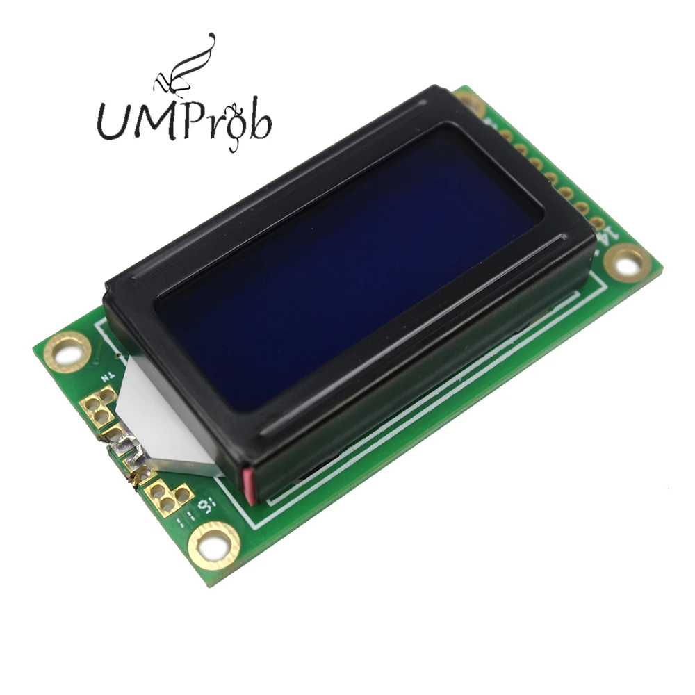 0802 ЖК-модуль 8x2 символьный дисплей 3,3 V/5 V светодиодный ЖК-подсветка для arduino Diy Kit