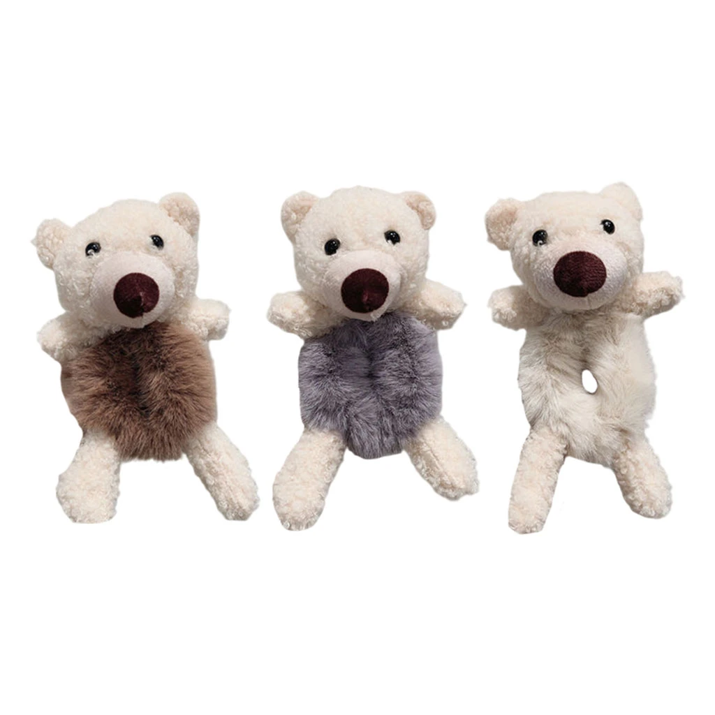 Cute Bear Elastic Hair Ties Ropes Hair Bands Plush Children Girls Ponytail  Holders No Damage Headband Kids Makeup Hair Headwear|Women's Hair  Accessories| - AliExpress