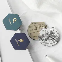 Набор Магнитных закладок зонд маленький мультяшный узор серии креативный свежий студенческий Подарок Декоративный металл подарок Мультяшные закладки зажим для бумаги