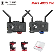 Hollyland Mars 400S Pro Wireless 1080P HDMI compatible Transmission System Transmitter Receiver 400ft 80ms Latency APP Support