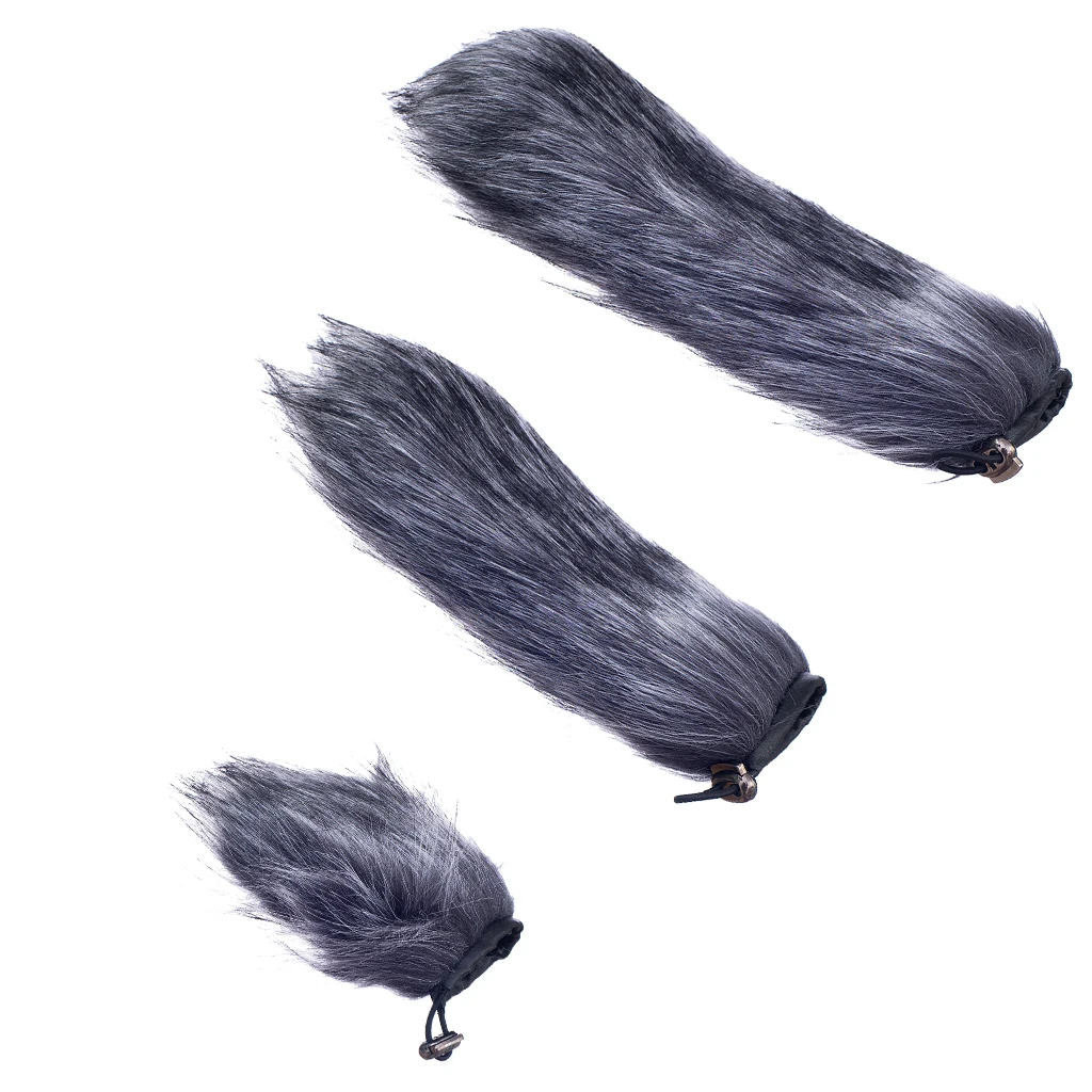 

Microphone Fur Windscreen Windshield For Camera Camcorder Recorder, 9cm