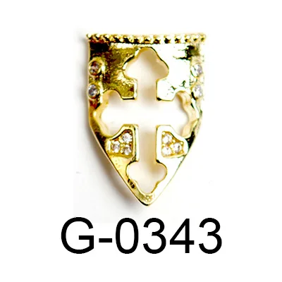 G0343 2 шт Бабочка Цветы 3d дизайн ногтей циркон украшения для ногтей Кристаллы Стразы аксессуары для ногтей украшения для ногтей Подвески для ногтей - Цвет: G0343