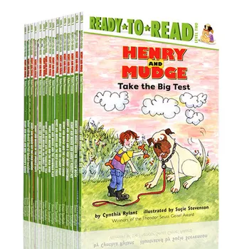

Ready To Read Henry and Mudge Educational English Story Books Children Montessori Classroom Reading Story Book Gift for Kids