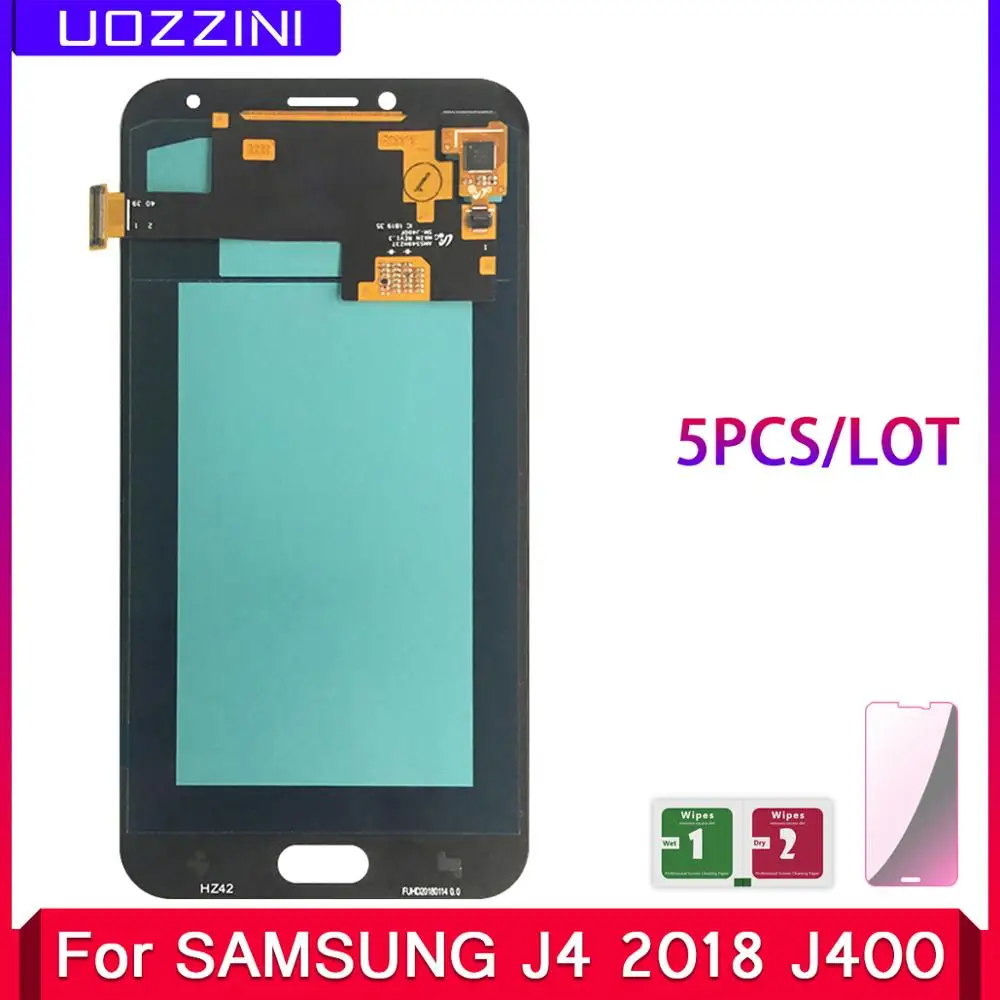 5 шт./лот ЖК дисплей для Samsung Galaxy J4 2018 J400F SM J400F/H/P/M/G/DS супер AMOLED кодирующий