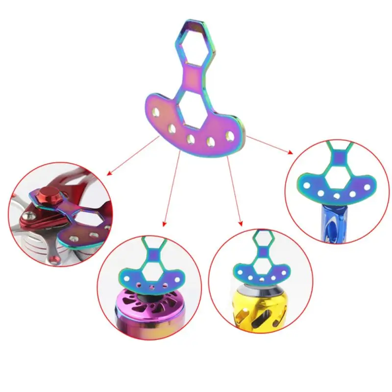 

Portable T-shape Spanner Fishing Reel Handle M7/M8 Screw Remove Tool Fishing Handle Knob Caps Open Tool Fishing Reel Toolz