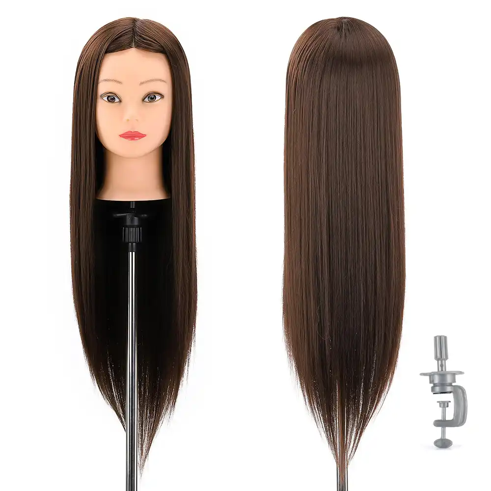 hairdressers styling head