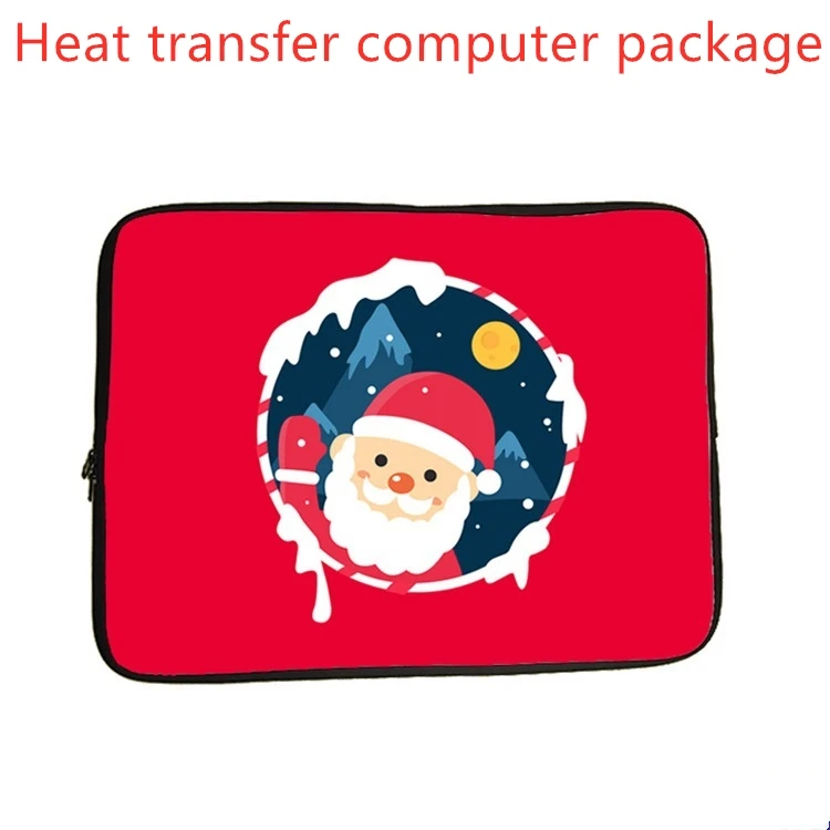 Sublimation blank heat transfer printing 17 inch tablet PC liner bag customized laptop cover  printing new DIY gifts 4pcs/lot