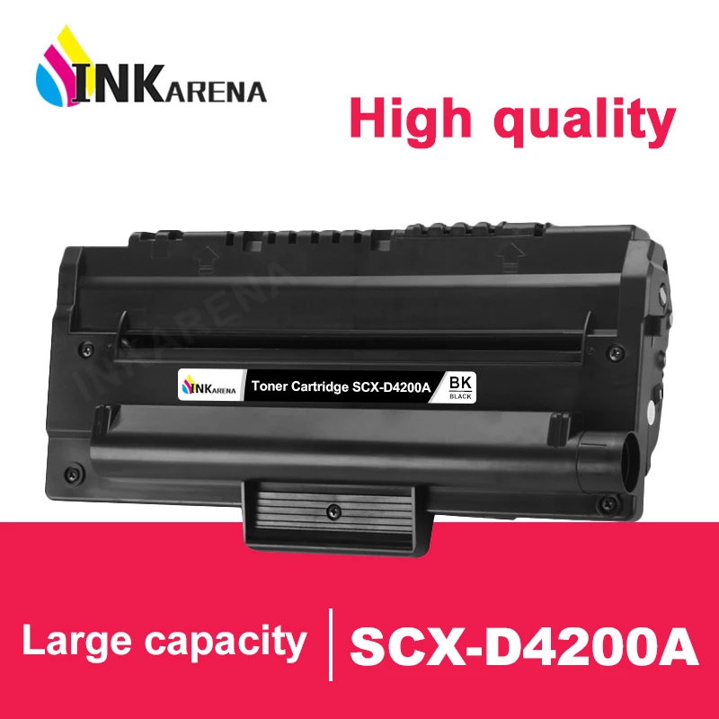 Cartuchos de tóner recargables negros INKARENA para impresora láser Samsung  SCX 4200 SCX 4200 SCX D4200A D4200A|Cartuchos de tóner| - AliExpress