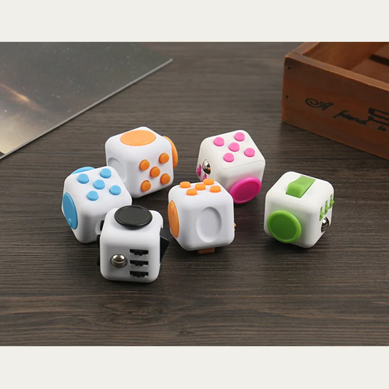 

America fidgetcube Anti-Irritability Anxiety Vent Mitigate Pressure Dice Relaxation Cube Block