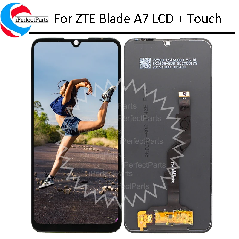 6 09 ''для ZTE Blade A7 2019 A7000 ЖК дисплей и сенсорный экран дигитайзер сенсор в сборе с