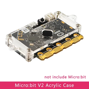 Micro:bit V2 Acrylic Case Clear Transparent Shell for BBC Micro:bit V2 1