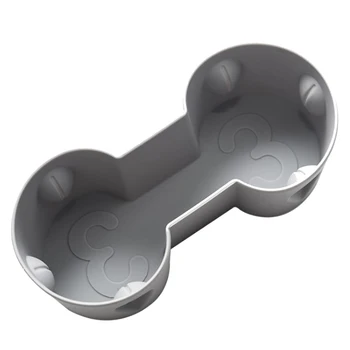 

Dust-proof Water Cup Holder Limiter Silicone Car Truck Storage Box Non-Slip For Tesla Model 3 2017-20