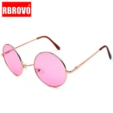 RBROVO, карамельный цвет, круглые солнцезащитные очки для женщин, модные солнцезащитные очки, женские зеркальные классические винтажные очки UV400 Oculos De Sol Gafas