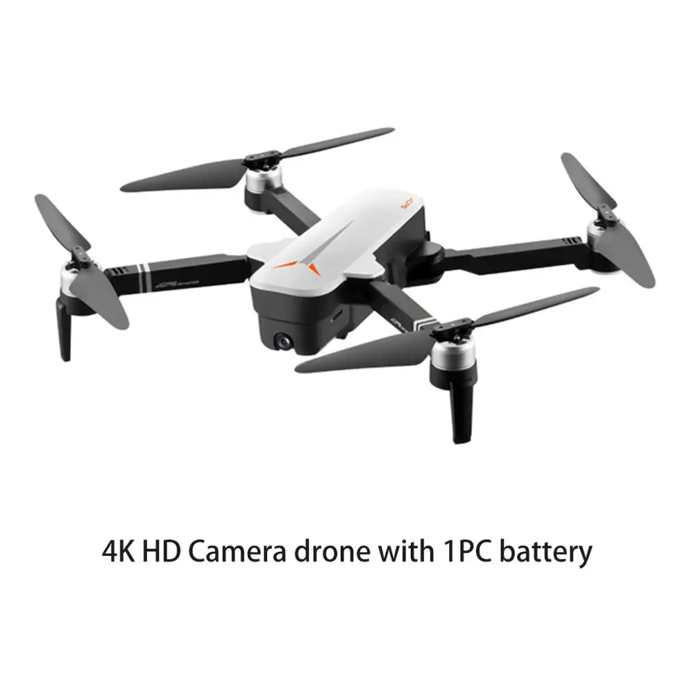 Дрон F8811 Дрон X9 4K HD gps Дрон WiFi fpv Квадрокоптер бесщеточный мотор сервопривод камера Интеллектуальный обратный Дрон с камерой SG906 - Цвет: 4k box 1 battery