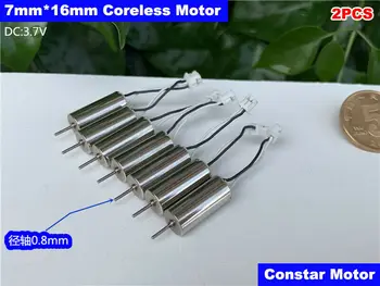 

5pcs/lot 716 RC Drone Engine 7mm*16mm DC 3.7V 45000RPM High Speed Micro Coreless Motor