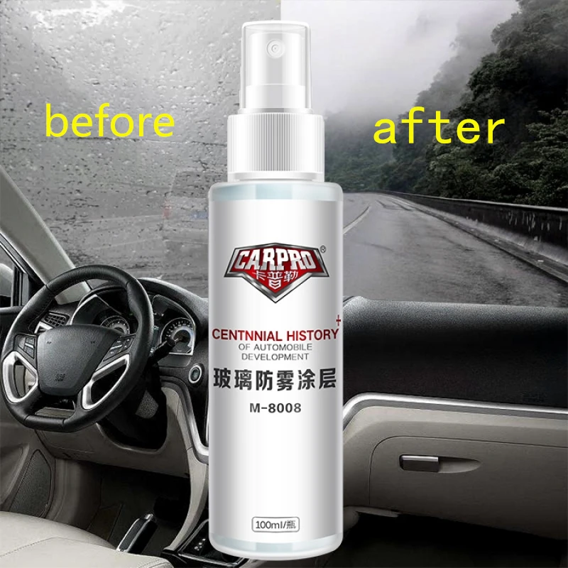 100ML Car Windshield Window Glass Coating Long Lasting Anti Fog/Rain