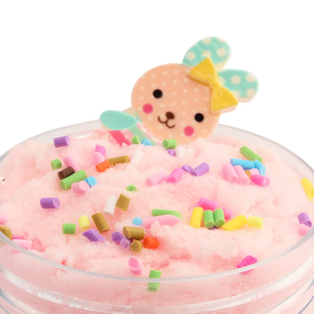 Rabbit Fluffy Cloud Slime Stress Relief Toys Charms Slime Fluffy Light Soft Polymer Scented Sludge Toy #B