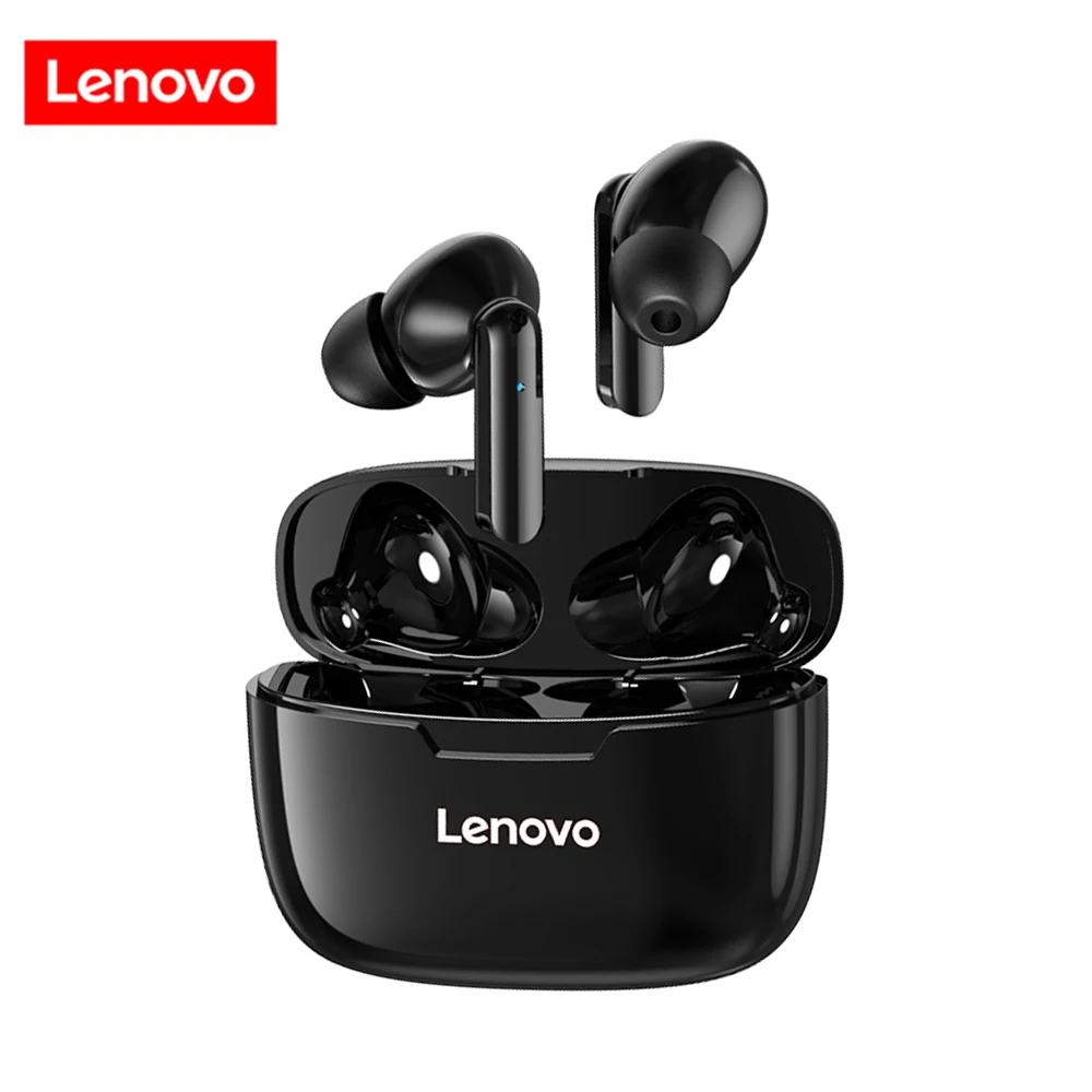  Lenovo XT90 TWS наушники Bluetooth 5,0 Беспроводные наушники с сенсорным управлением гарнитура наушники с микрофоном 300 мАч зарядный чехол 