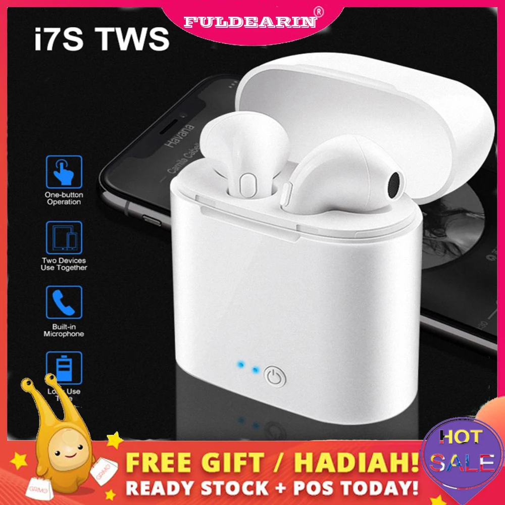 

I7 Tws 5 colors PK I18 Earbuds Wireless Bluetooth audifonos para cellular Earphone Headset Suitable For All Smart phones