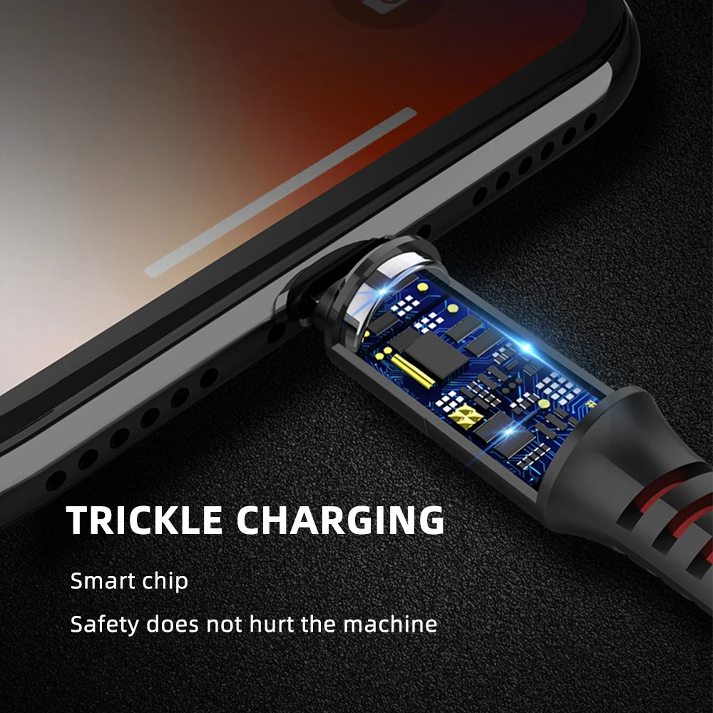 FDBRO 3 в 1 телефонный кабель для iPhone XR samsung huawei Xiaomi USB кабель 3A usb type C кабель+ Micro USB кабель кабели для зарядки