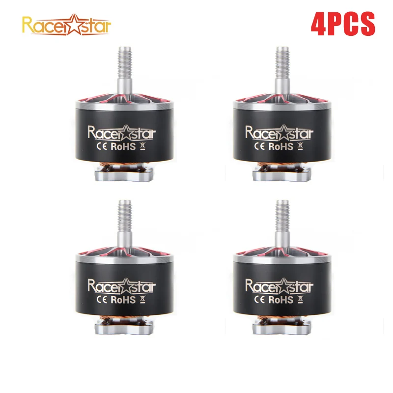 Высококачественный бесщеточный двигатель Racerstar AirB 2514 1498KV 4 8S для длительного