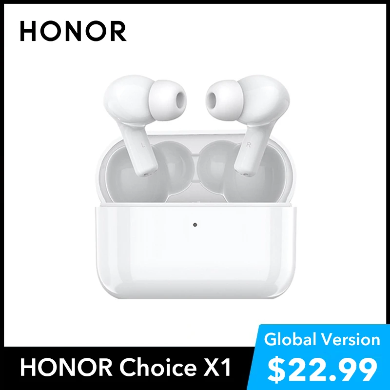 HONOR Choice True Wireless Earbuds X1 TWS Dual-microphone Noise Reduction Earphone In-Ear Detection Sport Headsets