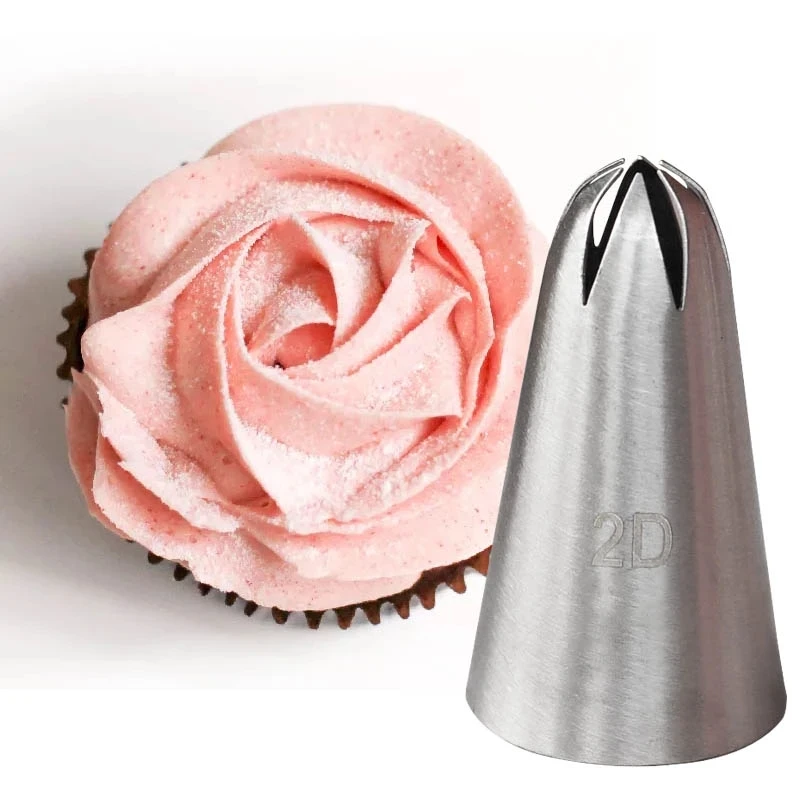 Russian Icing Piping Pastry Nozzles For Cakes Fondant Decor Confectionery Flower Cream Nozzle Kitchen Gadgets 1M#2A#2D#2F#6B cake decorating tip set,cake icing nozzles,baking nozzle set,cake decorating nozzle set