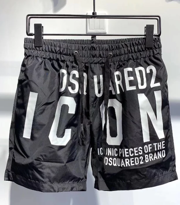 Pantalones cortos nuevos transpirables para hombre y mujer, Shorts deportivos de Color sólido con cintura elástica DSQ, K123