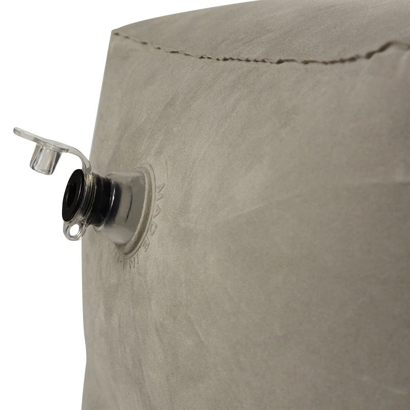 XC USHIO 3 Layers Inflatable Travel Foot Rest Pillow With Dust Cover 385g Airplane Train Car Footrest Cushion With Storage Bag  (42)