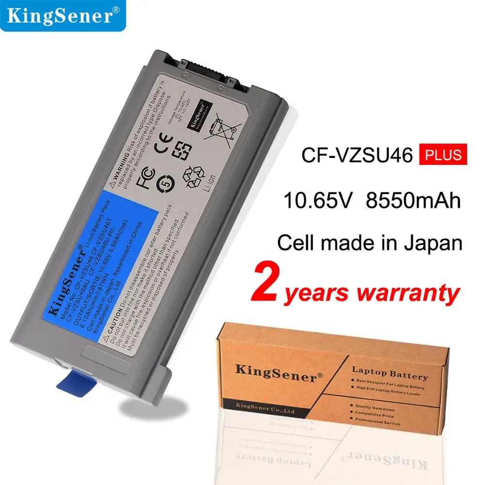 KingSener 10 65 V 8550mAh лаптоп с Батарея CF VZSU46 для цифрового фотоаппарата Panasonic Toughbook 30 31 53