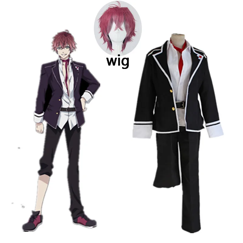 Аниме Diabolik Lovers аято Сакамаки карнавальный костюм школьная форма праздничная