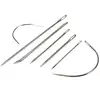 7pcs Upholstery Carpet Leather Canvas Repair Curved Hand Sewing Needles Kit   PR Sale ► Photo 2/6