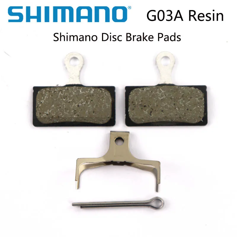 Shimano G03A полимерный диск тормозных колодок DEORE XT SLX DEORE подушечки для смолы MTB M9000 M9020 M8100 M8000 M7100 M6000 M785 M675 M615 G02A - Цвет: G03A 1 SET