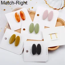 Матч-правой украшения для волос 2 шт./компл. акриловая заколка для волос/булавки/наклеивающиеся/заколка для волос в Корейском стиле Симпатичные шпильки для укладки волос головные уборы SP787